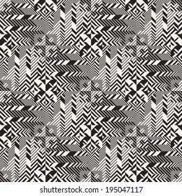 Patrón abstracto de textura geométrica sin fisuras. Vector.