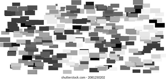 Superposición del vector de rayado monocromo. Error de pantalla de TV y PC. Ruido de píxel digital. Descomposición de datos. Problema técnico. Pantalla negra con ruido blanco. Señal de TV analógica incorrecta. Ruido en la pantalla.
