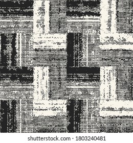 Fondo Monocromo Con Textura. Patrón sin inconvenientes.