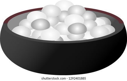 Monochrome Gradation sweet rice crackers for Hinamatsuri