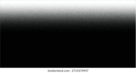 Monochrome Gradient Abstract Background With Black To White Transition And Grain Texture