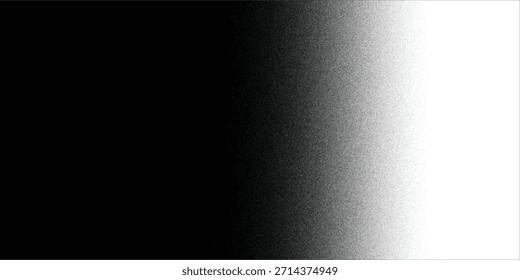 Fondo Abstractas De Gradiente Monocromático Con Transición De Negro A Blanco Y Textura De Grano