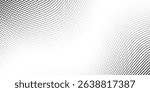Monochrome gradient halftone dots background. Vector illustration. Abstract small grunge dots on white background