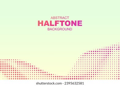 Monochrome gradient halftone dots background. Vector illustration.