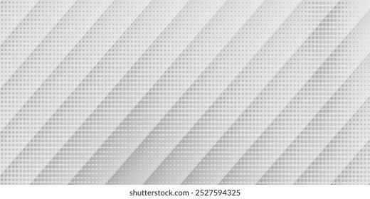 Fondo de puntos semitono degradado monocromo. Ilustración vectorial. Abstractas puntos Pequeños del grunge en el fondo blanco