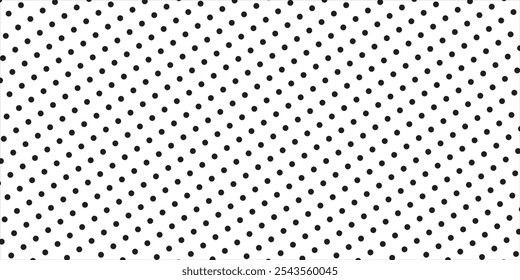Fondo de puntos semitono degradado monocromo. Ilustración vectorial. 