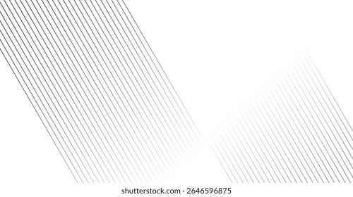 Monochrome Gradient Lines Pattern: Abstract Linear Texture with Fading Effect for Minimalist Designs and Clean Backgrounds in Modern Technology and Artistic Presentations