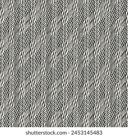 Monochrome Grain Altered Stripes Pattern