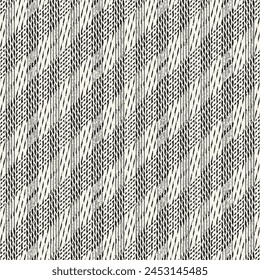 Monochrome Grain Altered Stripes Pattern