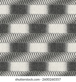 Monochrome Grain Broken Block Pattern