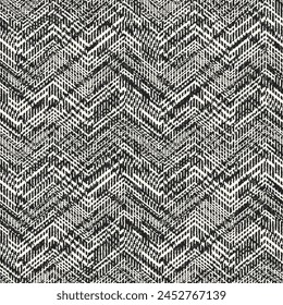Schwarzweiß-Chevron-Bruchmuster