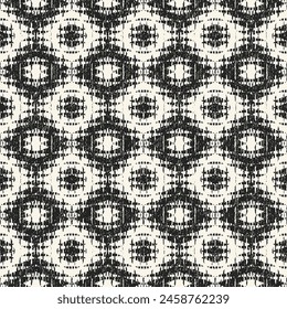 Monochrome Grain Broken Graphic Pattern