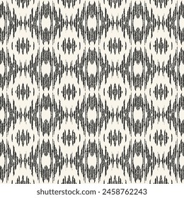 Monochrome Grain Broken Graphic Pattern