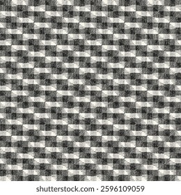 Monochrome Grain Broken Graphic Pattern