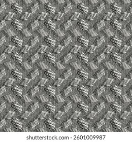 Monochrome Grain Broken Graphic Pattern