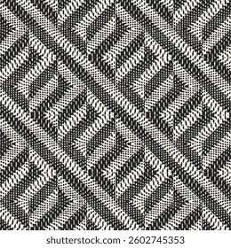 Monochrome Grain Broken Graphic Pattern
