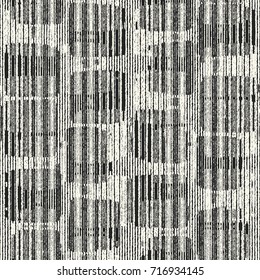 Monochrome Grain Broken Graphic Pattern