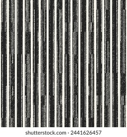 Monochrome Grain Broken Stripe Pattern