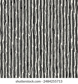 Monochrome Grain Broken Stripe Pattern