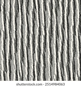 Patrón de rayas rotas de grano monocromo