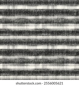 Monochrome Grain Broken Stripe Pattern