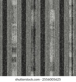 Monochrome Grain Broken Stripe Pattern