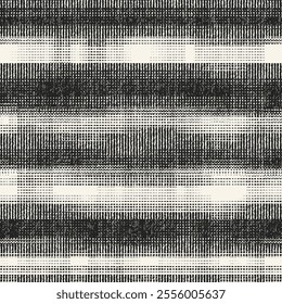 Monochrome Grain Broken Stripe Pattern