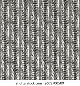 Monochrome Grain Broken Striped Pattern