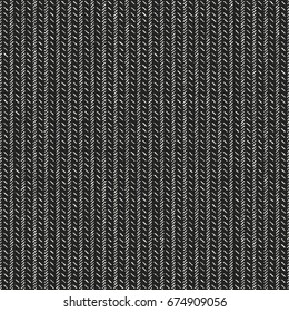 Monochrome Grain Broken Striped Pattern