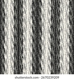 Patrón de rayas rotas de grano monocromo