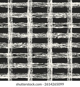 Monochrome Grain Brushed Block Pattern