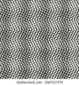 Monochrome Grain Brushed Subtle Check Pattern