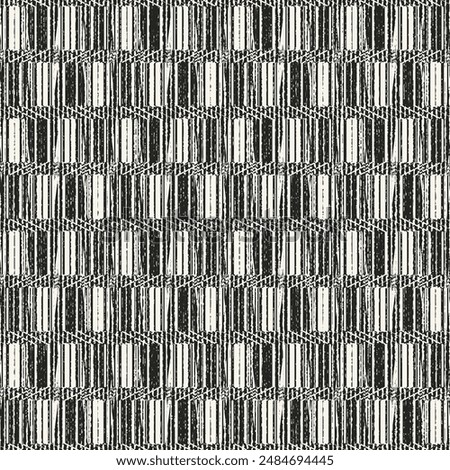 Monochrome Grain Degrade Altered Check Pattern