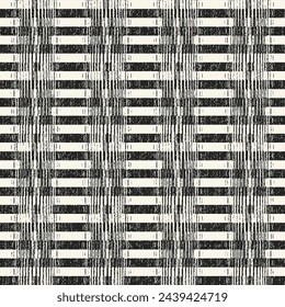 Monochrome Grain Degrade Stripe Pattern