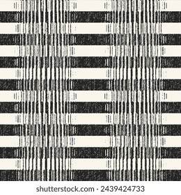 Monochrome Grain Degrade Stripe Pattern