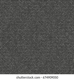 Monochrome Grain Herringbone Mesh Pattern