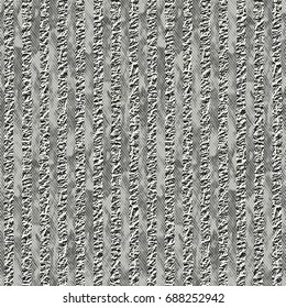 Monochrome Grain Mottled Subtle Stripe Pattern