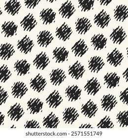 Monochrome Grain Ripple Dot Pattern