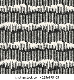 Patrón rayado de grano monocromo texturado con presión