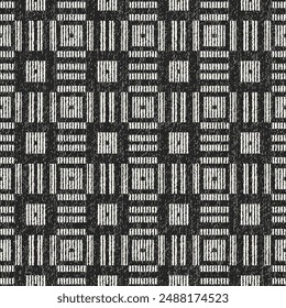 Patrón de verificación de textura de grano monocromo