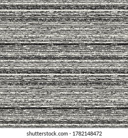 Monochrome Grain Textured Distressed Striped Pattern