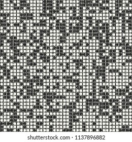 Monochrome Grain Textured Dotted Pattern