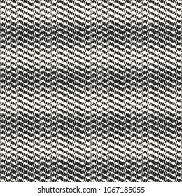 Monochrome Grain Textured Optical Stripe Pattern