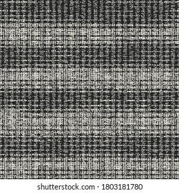 Monochrome Grained Textured Degrade Striped Pattern