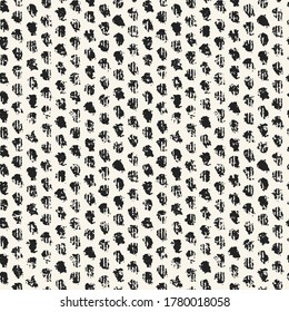 Monochrome Grained Textured Dotted Pattern