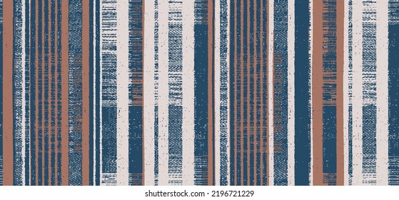 Monochrome Grained Textured Variegated Striped Background. Seamless Pattern.spring grunge pattern. Dust texture background