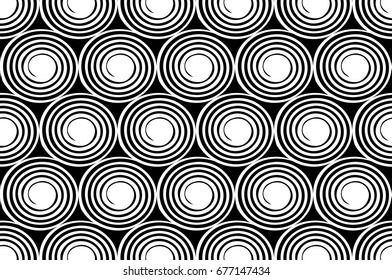 Monochrome gray balls pattern