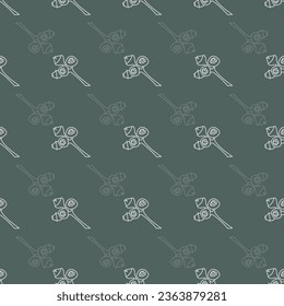 Monochrome green kaki pattern backgrounds lake life 