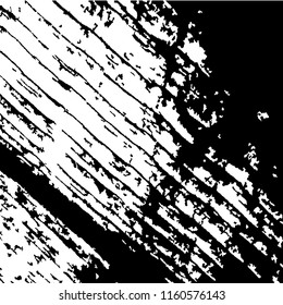 Monochrome Grunge Background. Abstract Black and White Texture.
