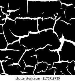 Monochrome Grunge Background. Abstract Black and White Texture with Scratched Lines, Spots and Blobs for Banner, Card, Wallpaper. Modern Rough Halftone Pattern with Different Elements.